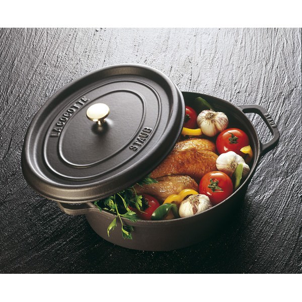 STAUB Cocotte Ovale 27 cm Cannelle 5