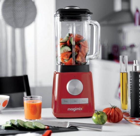 MAGIMIX Power Blender Red With Mini Bol Erresse Shop