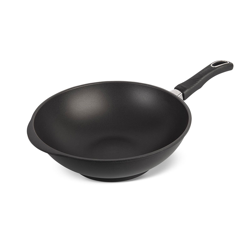 Padella AMT Gastroguss 28 Cm Con Manico Rimovibile - Alluminio Pressofuso, Antiaderente Lotan®, Adatta Al Forno (Non Induzione)