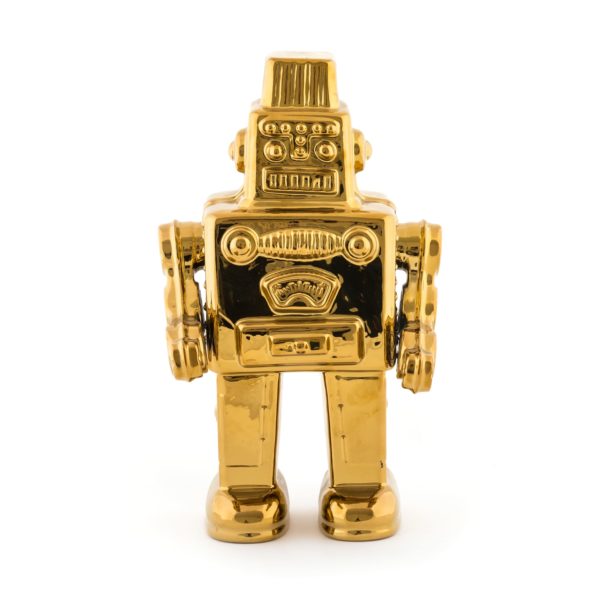 SELETTI Memorabilia Mi Robot Oro