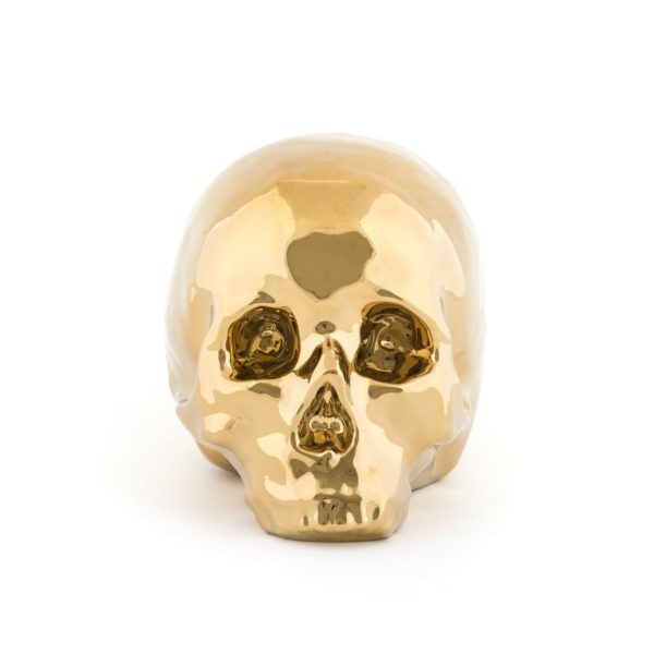 SELETTI Memorabilia Gold My Skull