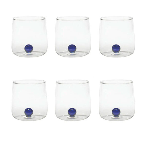 ZAFFERANO Bilia 6 Verres Bleu