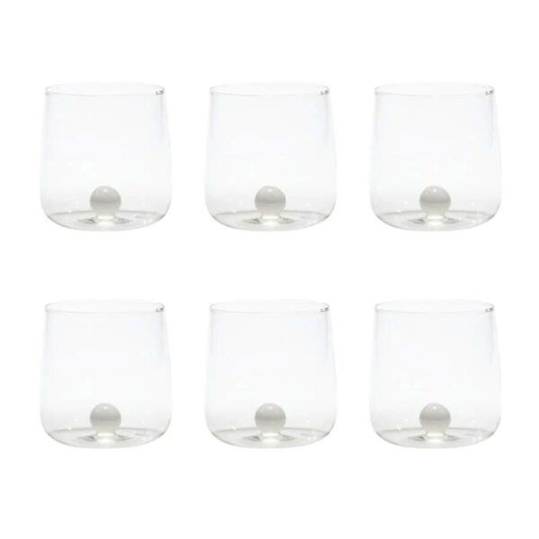 ZAFFERANO Bilia 6 Glasses white