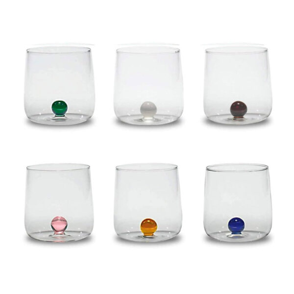 ZAFFERANO Bilia 6 Verres Mix