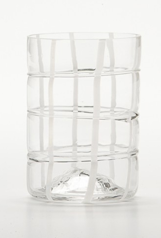 ZAFFERANO Twiddle Juego de 6 Vasos Transparente