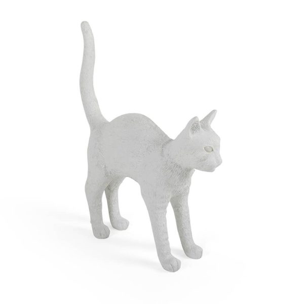 SELETTI Jobby the Cat White