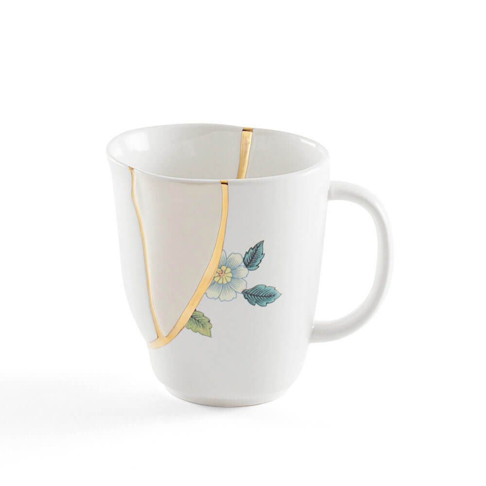 Seletti - KINTSUGI - Mug n°1 in porcellana cm 8,5