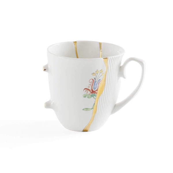 Seletti - KINTSUGI - Mug n°2 in porcellana cm 8,5