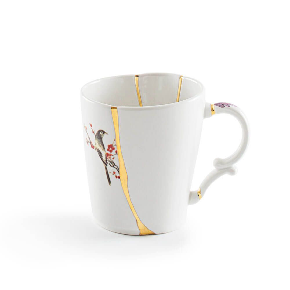 Seletti - KINTSUGI - Mug n°3 in porcellana cm 8,5