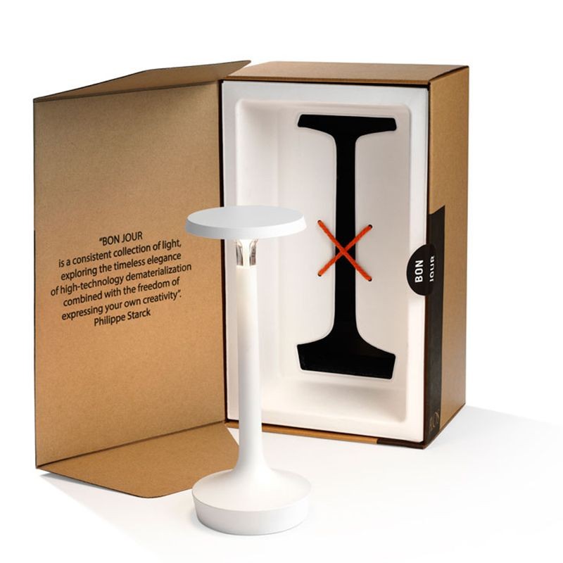 Flos Tischlampe Bon Jour Unplugged Chrom Erresse Shop