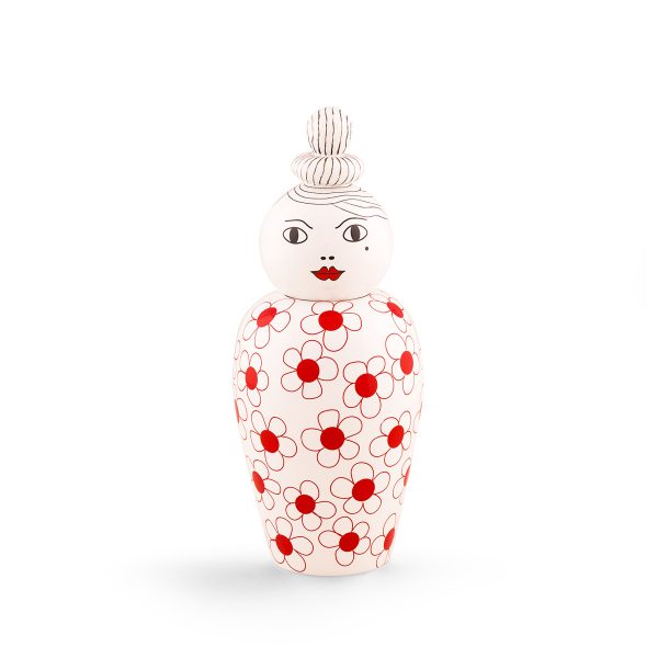 SELETTI Vase en Porcelaine Le Canopie-Pepa