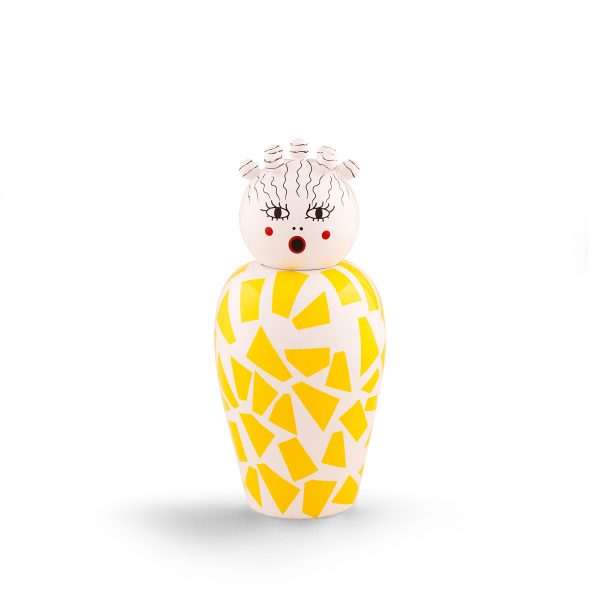 SELETTI Vase en Porcelaine Le Canopie-Rosio