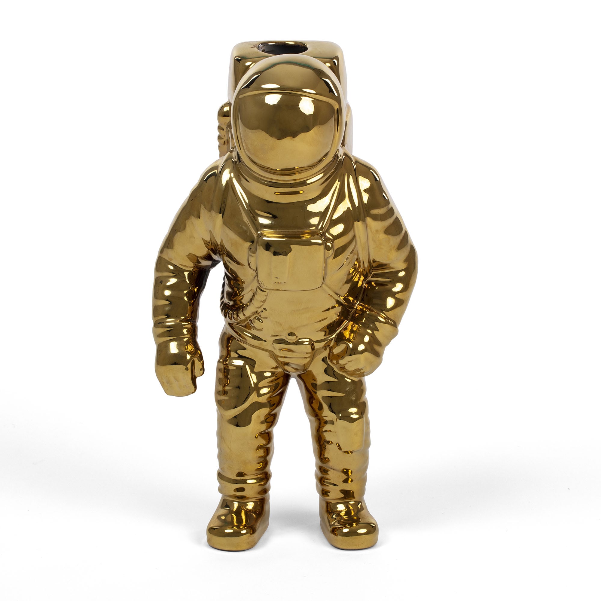 Seletti - Cosmic Diner Starman Vase Gold