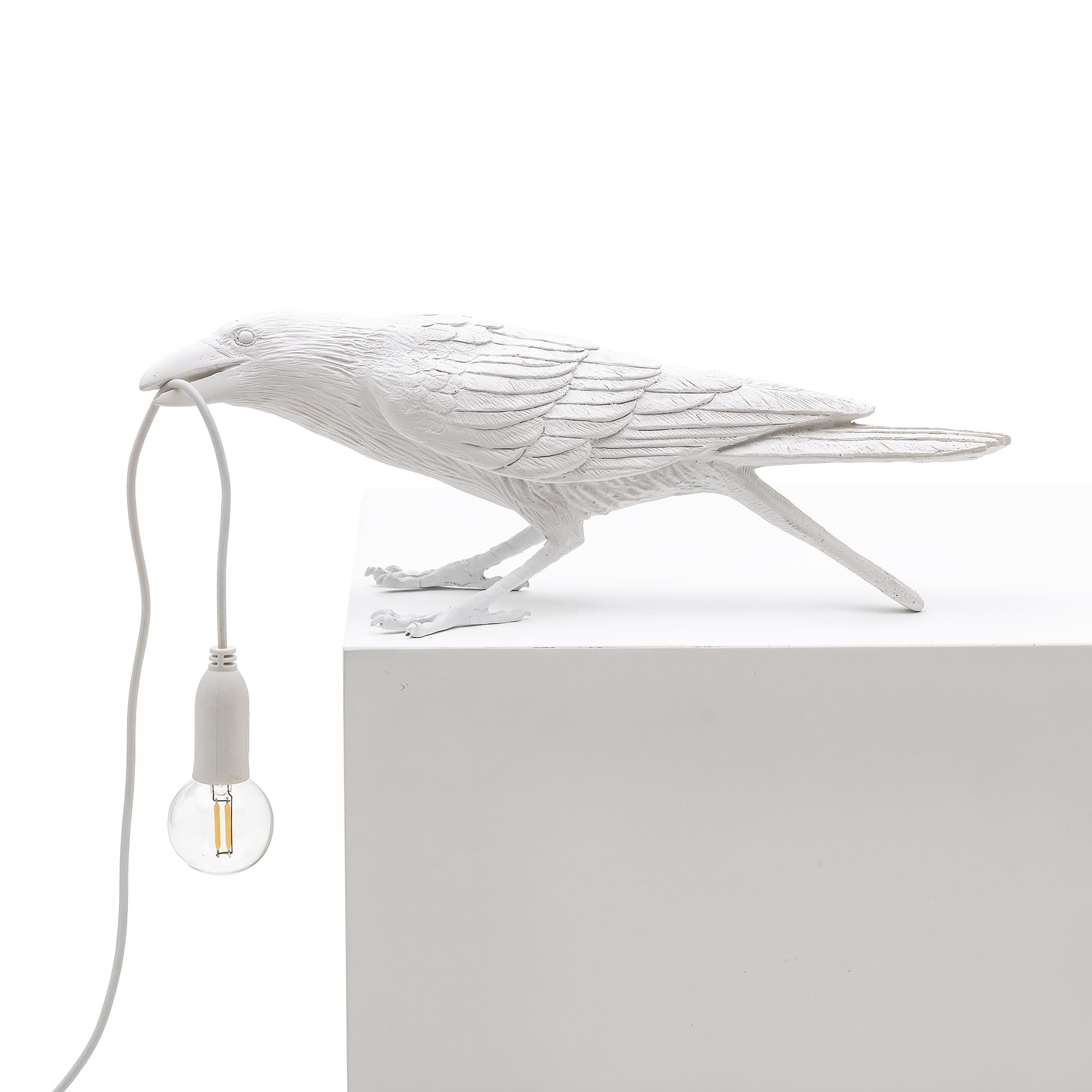Seletti - Bird Lamp White Playing