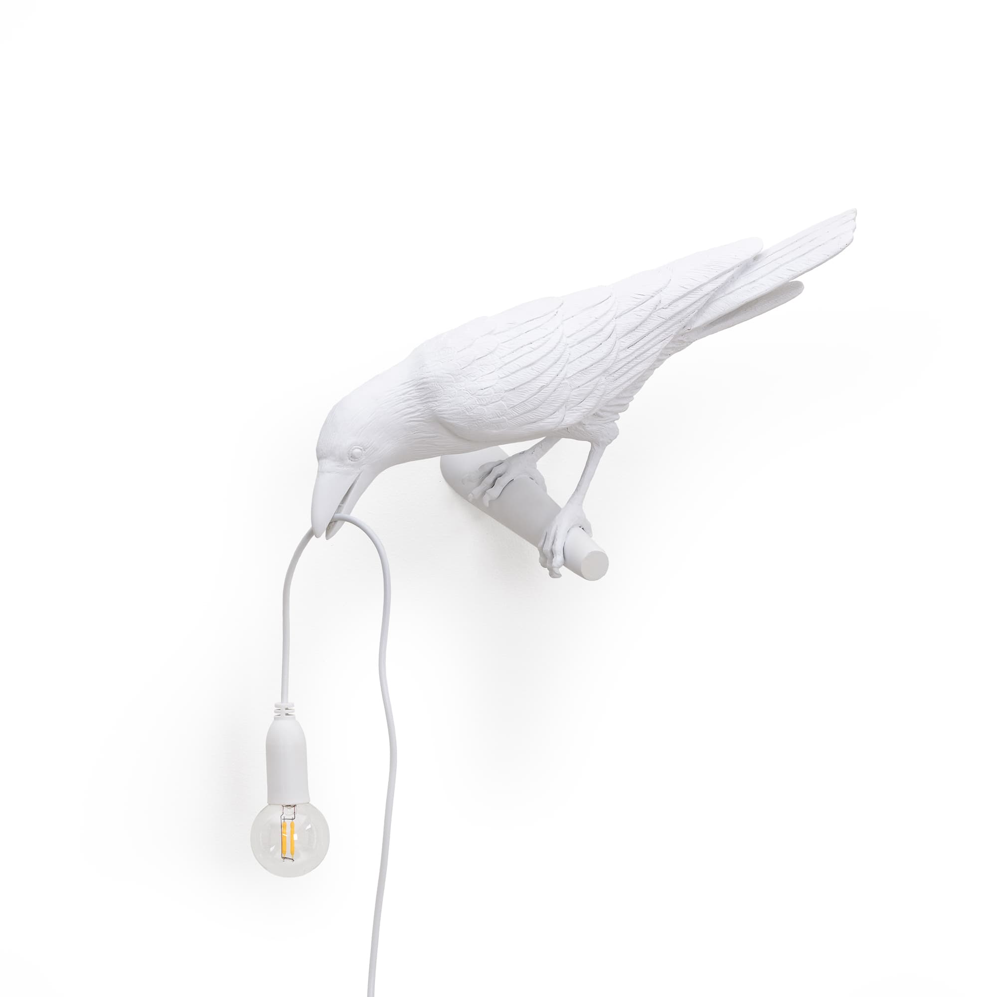 Seletti - Bird Lamp White Looking