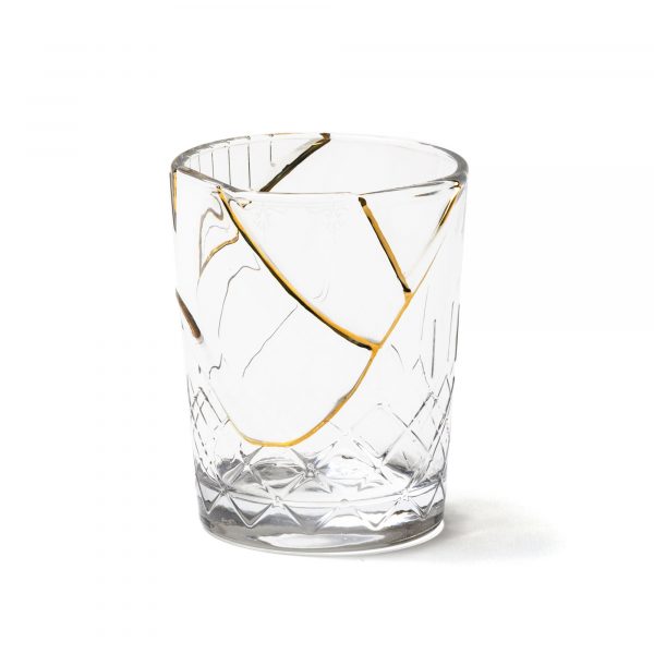 SELETTI Kintsugi Vaso de Cristal