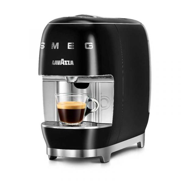 SMEG-Macchina-Caffe-Lavazza-Nero