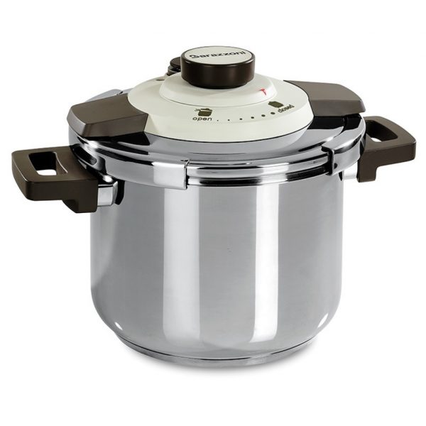 BARAZZONI Pressure Cooker Facile Dual System 2.0 6 Liter