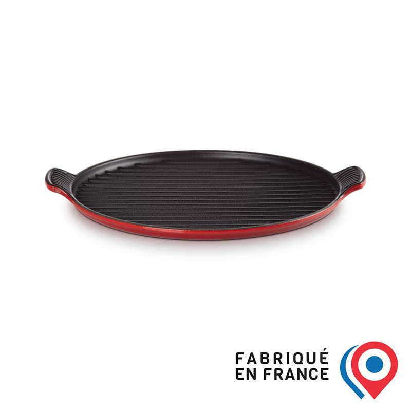 LE-CREUSET-Grill-Rotondo-Extralarge-Rosso
