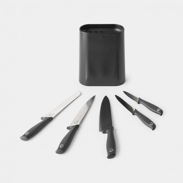 BRABANTIA Knife Block with Knives