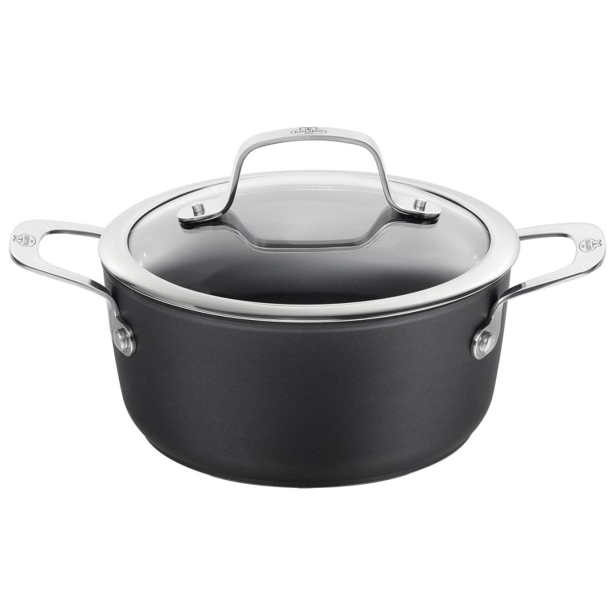 BALLARINI Saucepan with Lid Alba 2 Handles 20 cm Erresse Shop