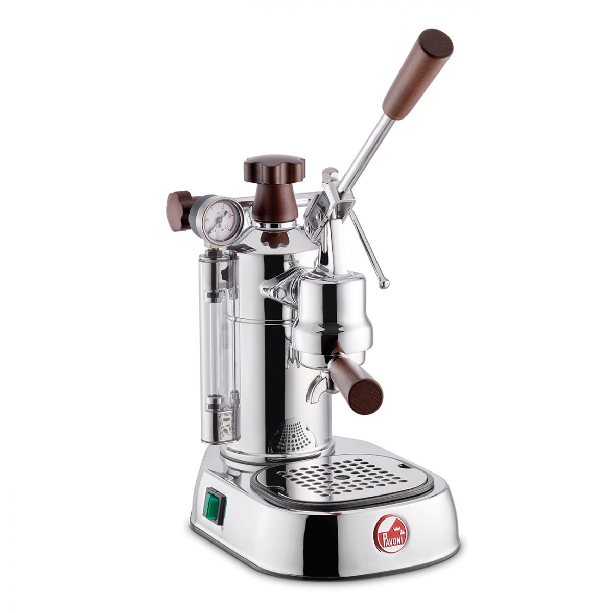 LA PAVONI Kaffeemaschine Espresso Professional Lusso Holzgriff