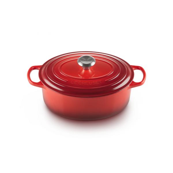 Le Creuset Cocotte Ovale Ghisa 25 cm Rosso
