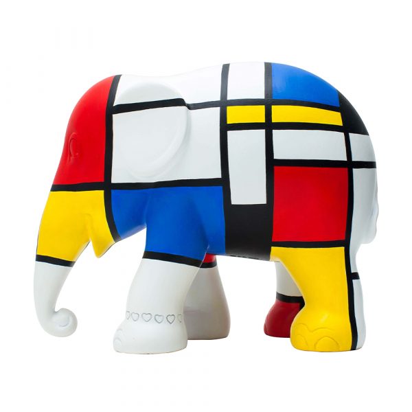 ELEPHANT PARADE Hommage to Mondriaan Elefant
