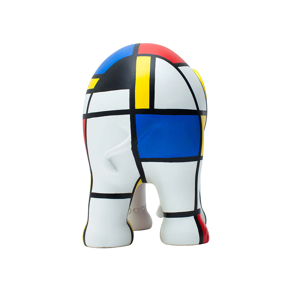 ELEPHANT PARADE Éléphant Hommage to Mondriaan