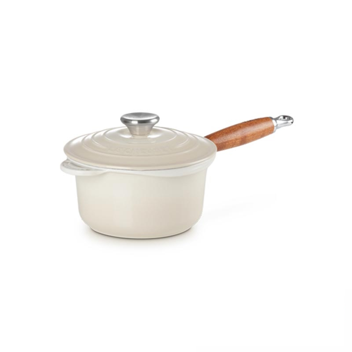 LE CREUSET Cast Iron Casserole Handle 18 cm Meringue - Erresse Shop