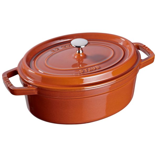 STAUB Cocotte Ovale 27 cm Cannelle