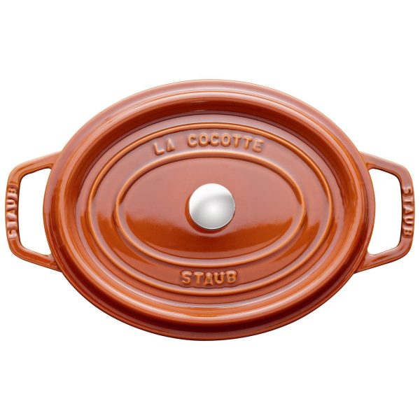 STAUB Cocotte Ovale 27 cm Cannelle 2