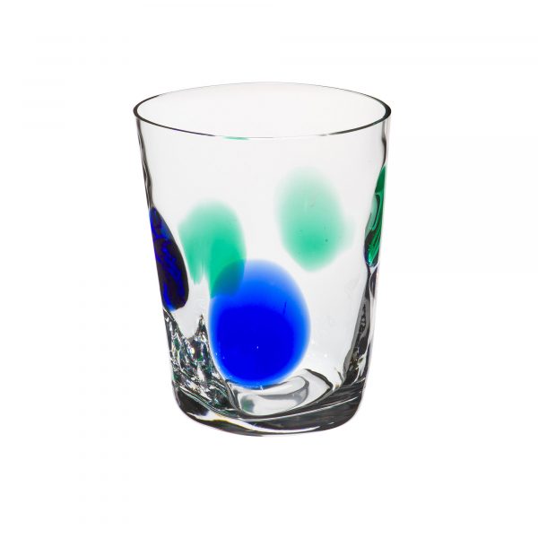CARLO MORETTI Murano Crystal Glass Bora Set 6 pcs Green 7