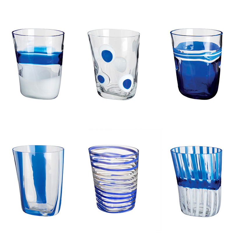 CARLO-MORETTI-Bicchieri-Bora-Set-Blu
