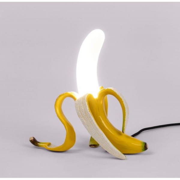 SELETTI Banana Lamp Yellow Louie 2