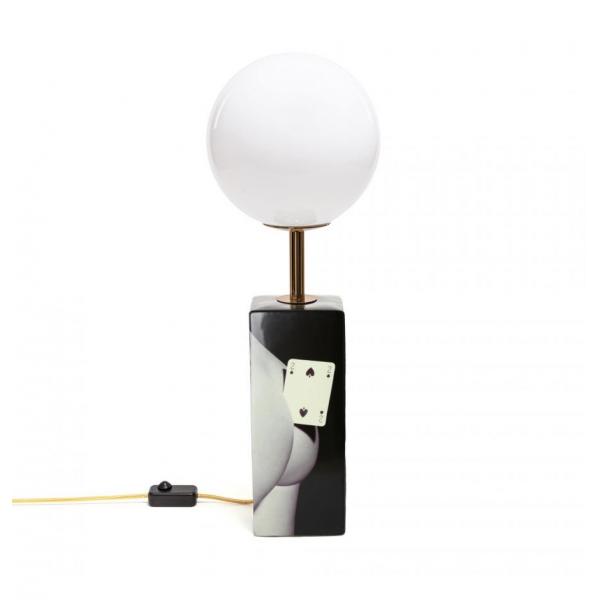 SELETTI Two of Spades Table Lamp