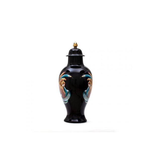 SELETTI Vase Hands and Snakes