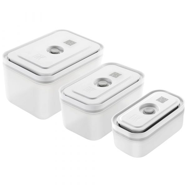 ZWILLING Vacuum Container Set Fresh&Save S-M-L White