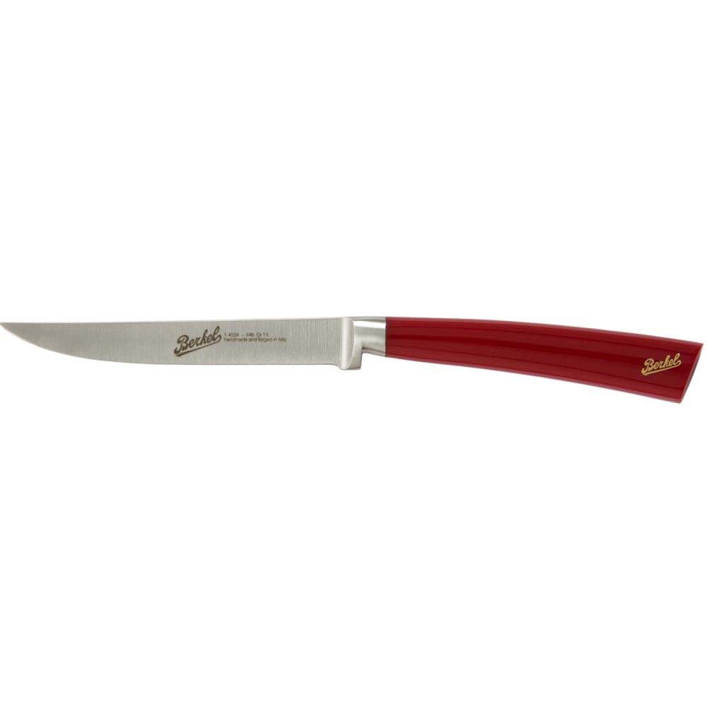 BERKEL Couteau à Steak Elegance Rouge 11 cm