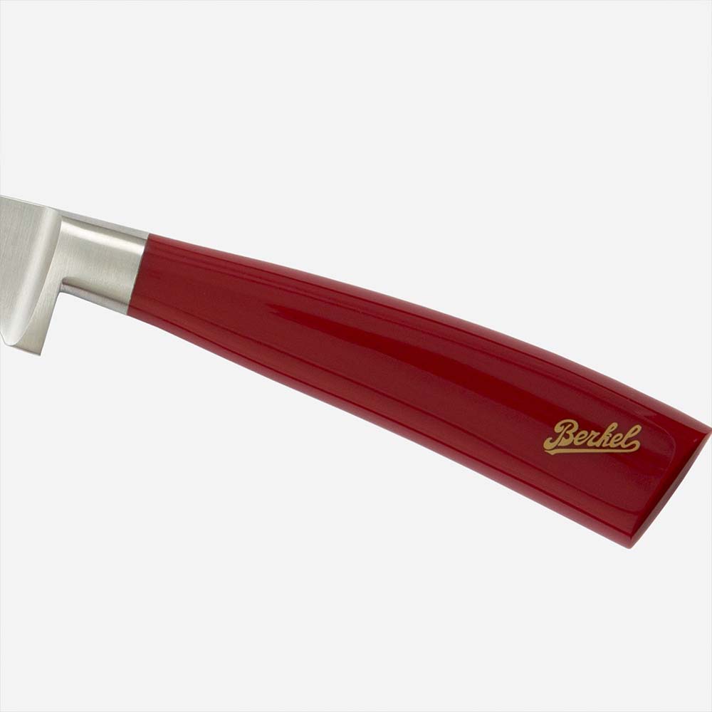 BERKEL Cuchillo para Salmón y Jamón Elegance 26 cm Rojo