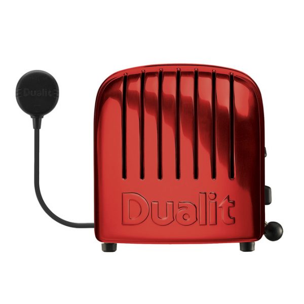 DUALIT 4 Slot Toaster "NewGen" Stainless Steel Apple Candy Red 2