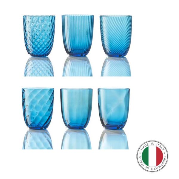 NASONMORETTI-Idra-Set-Bicchieri-Acqua-Azzurro
