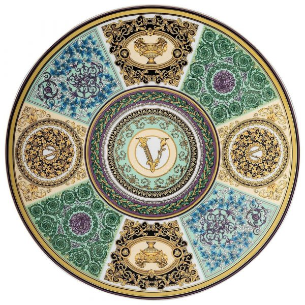 VERSACE HOME Piatto Piano 33 cm Barocco Mosaic