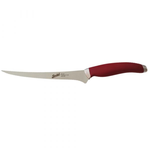BERKEL Couteau à Filet Teknica 19 cm Rouge