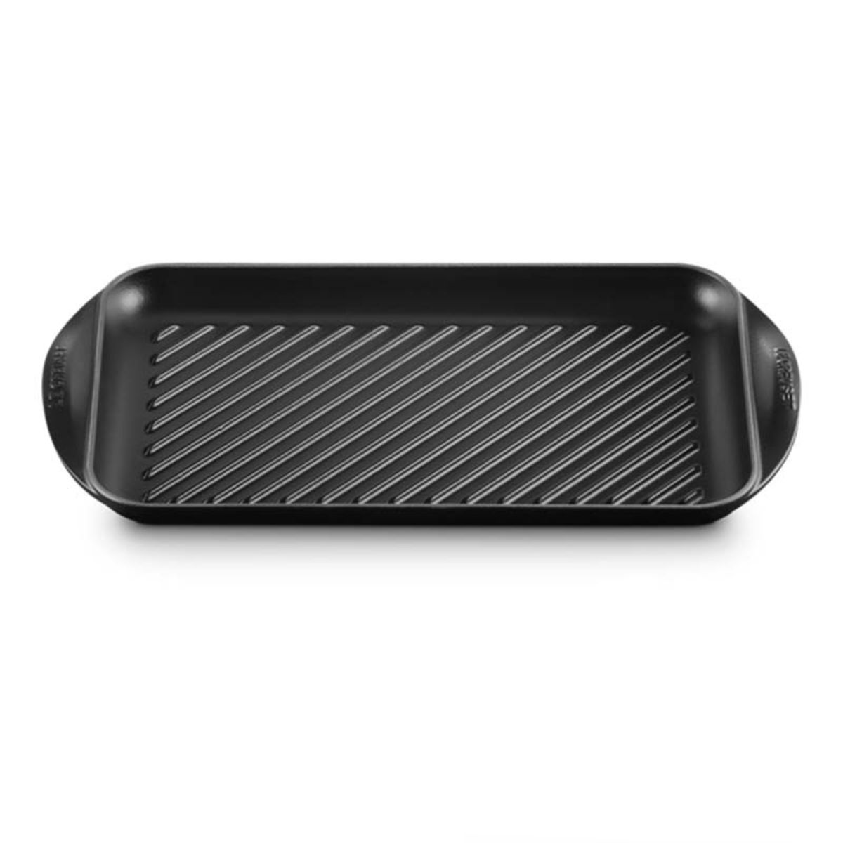 LE CREUSET Grill Rettangolare Extralarge 47x25 cm Nero - Erresse Shop
