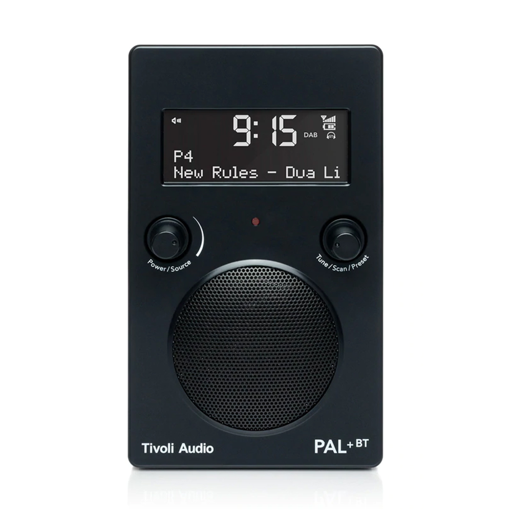 TIVOLI AUDIO Radio Portatile PAL + Bluetooth Nero Erresse Shop