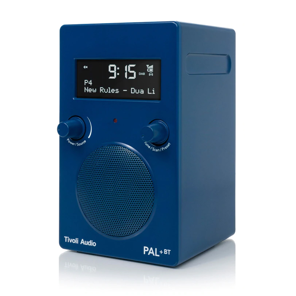 TIVOLI AUDIO Portable Radio PAL + Bluetooth Blue Erresse Shop