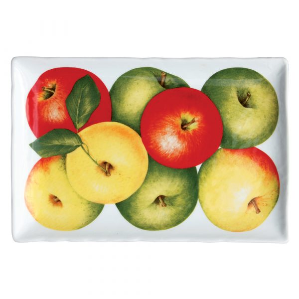 TAITÙ Dieta Mediterranea Servierplatte Äpfel