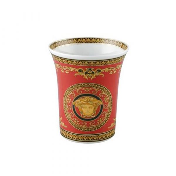 VERSACE HOME Vase Medusa 18 cm Rot