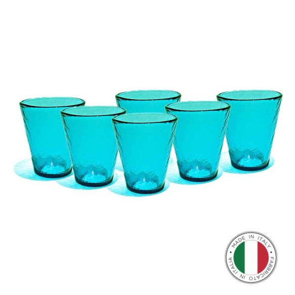 YALOS-Happy-Drink-Set-6-Bicchieri-Azzurro